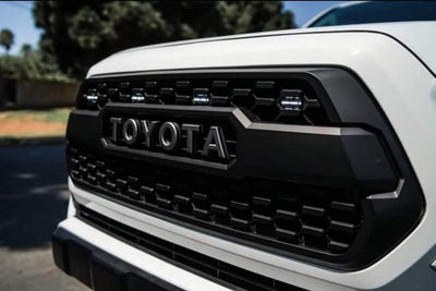 White Raptor Lights Fit For Toyota Tacoma TRD Pro Grill 2016-2021