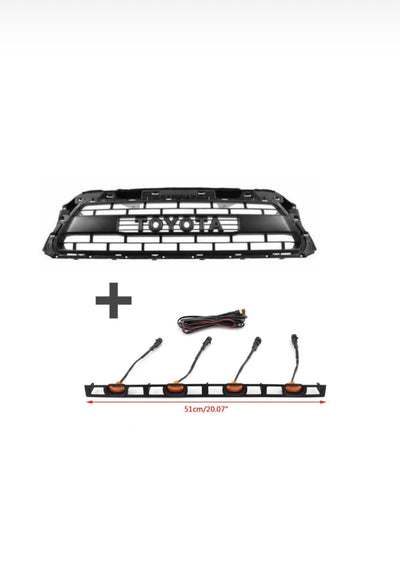 TRD Pro Grille PLUS Amber Lights for Toyota Tacoma 2012-2015