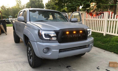 TRD style grille with Amber Lights for Tacoma 2005-2011