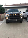 Smoked Amber Raptor Lights Fit For Toyota Tacoma TRD Pro Grill 2016-2021